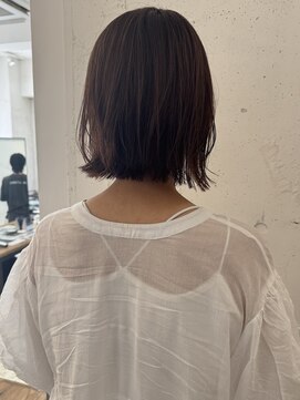 カウチ 板橋本町店(kauti) 外ハネぱつっとボブ