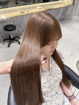 ロンドウル 熊本(Lond ulu) 韓国ヘア/ブリーチなし/顔周りカット/レイヤーカット/