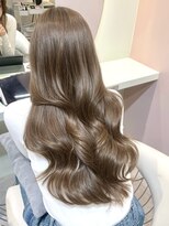 グロー オオミヤ アネックス 大宮(GLROW OMIYA ANNEX) ブリーチなしダブルカラー ダブルカラー 艶カラー ベージュ