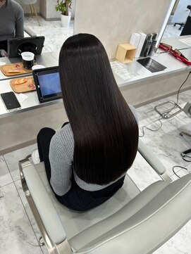 キング 梅田店(K!ng) 韓国オルチャンレイヤーカット透明感カラー顔まわり前髪カット