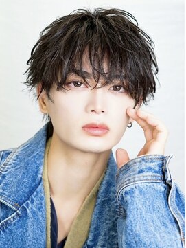 アイトーキョー 下北沢(AI TOKYO) くしゃっと質感のシャドウパーマ/メンズカット/下北沢