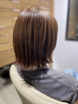 ラルジュ(Large.)の写真/【髪質改善】一人一人に合わせたトリートメントで髪の毛がサラサラに♪髪質改善メニューを多数ご用意◎