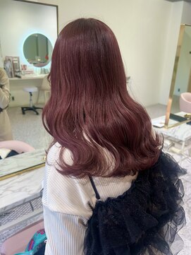 シエル 一社(cher) ブリーチ必須!ピンクラベンダー