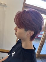 リドルヘアー 黒磯店(Riddle HAIR)&nbsp;メンズカット×ピンク