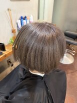 美容室 沙助&nbsp;ダブルカラー（ブリーチ有り）グレージュ