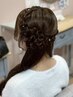 【13:00~16:00限定】リボン、パール、ラメつけ放題ヘアセット