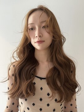 ユルク トウキョウ(jurk tokyo) ブリーチなしダブルカラーでつくるハニーベージュ