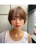 ランド(Land.)&nbsp;面長解消《20代30代》流せる前髪/くびれショート/耳掛けショート