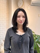 ジプソ(Gypso) くびれ内巻きレイヤーカット×髪質改善縮毛矯正