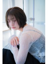 サロンドミルク 新百合ヶ丘店(salon de MiLK) 抜け感のあるボブでシンプルなおしゃれ◎