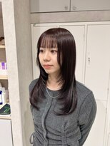 アンドカオマワリカットファム(Fann.)&nbsp;顔まわりレイヤー×艶ロング