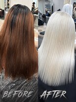 ベレーザ 渋谷(BELEZA)&nbsp;20236_シルバーアッシュホワイトブロンドハイトーンカラー