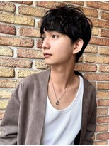 RATIE　HOMME【メンズサロン　栄　久屋大通】【ラティオム】&nbsp;【Ratie】黒髪×マッシュ×シークレットパーマ