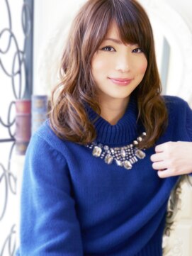 ヘア ジュレ ドゥ(hair jurer deux) 【jurer☆花井】 清楚で自然な可愛いセミディ