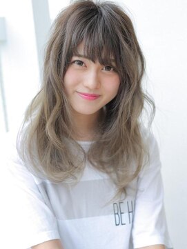 アグ ヘアー オーディエ 甲府店(Agu hair odier) 遊び心溢れる☆ハイトーンセミロング