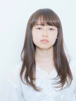 エムスラッシュ ストリートマーケット スマートサロン センター北(M.SLASH)&nbsp;【M.SLASH】ラベンダーベージュ艶カラーニュアンスストレート