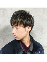 ゼロヘアーハナレ(zerohair HANARE)&nbsp;zerohairHANARE メンズ ハイライト ツーブロック