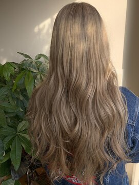 ヘアサロン エン(hair salon en.) ミルキーベージュ