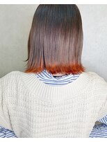 キャメル(Camel) 裾カラーORANGE