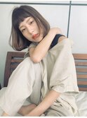 20代30代大人可愛い★小顔ボブ丸みショートカット