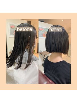 ディスオモテサンドウ 表参道(This OMOTESANDO) リアルサロンワークのbefore after