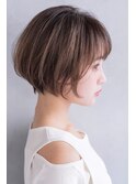 【Taylor 】大宮 透明感グレージュ×くびれ丸みショート