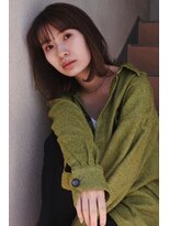 フラミューム 本厚木店(flammeum) 大人かわいい外ハネボブ