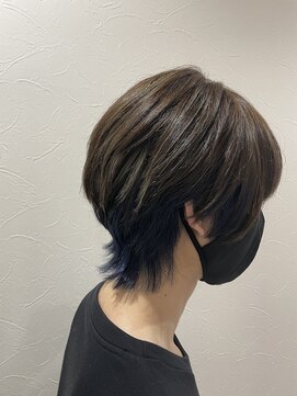 ライトリー 川口(Lightly) マッシュウルフ×インナーカラー[Lightly hair & eyelash 川口]