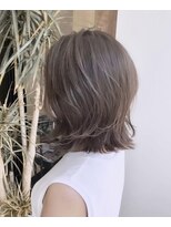 モアナ バイ ヘッドライト 沖縄東崎店(Moana by HEADLIGHT)&nbsp;Moana【東崎】#アッシュベージュ#外はねボブ#結べるボブ