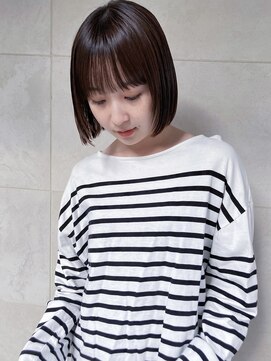 サーカス バイ ビュートリアム 青山(CIRCUS by BEAUTRIUM) 30代 40代 内巻き ボブ ミニボブ 小顔 手入れ簡単 表参道