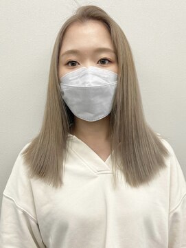 コト 福井大和田店(coto) 福井　大和田　ホワイトベージュ　ハイトーン　ケアブリーチ