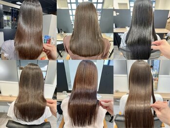 ジーニー 横浜(giinii)の写真/【話題の髪質改善トリートメント】お客様の髪の状態に合わせたオーダーメイド施術で、美しい艶髪に─