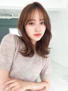 アグ ヘアー シックス 松本駅前店(Agu hair six) 《Agu hair》numberA.ケアオイルスリーク×外ハネレイヤー