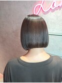 ボブ～髪質改善ストレート～すとんボブ