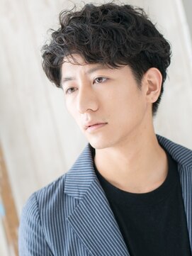 モッズヘア メン 上尾東口店(mod's hair men) ゆるふわマッシュパーマのアンニュイウェットスタイルU上尾