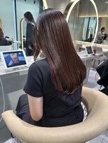 ロンドメリア 天神大名店(Lond Melia)&nbsp;★前髪カタロググレーベージュレイヤーロングアッシュブラック★