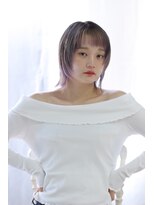 ヘアリゾート ブーケ(hair+resort bouquet) 20代30代40代ウルフカット×グレーベージュ×デザインカラー☆