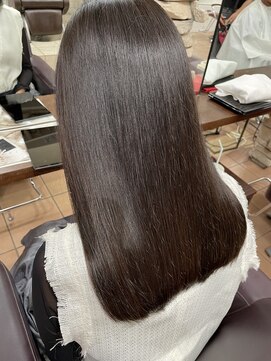 リー 甲子園(Lee) アッシュブラウンの艶髪