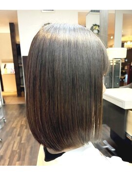 エノモト(ENOMOTO) スモーキーアッシュ結べるボブサブリミック酸熱トリートメント