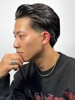 ヒロギンザ 大阪本店(HIRO GINZA)&nbsp;ハードパート×テーパーフェード