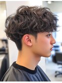 メンズパーマでイメージチェンジ