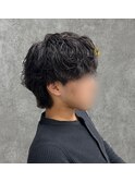 スパイキーショート/ジェットモヒカン/ショートバング/men's