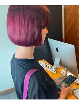 ハウリーヘアアンドスパ(HAURY hair&spa) ローズピンク
