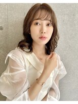 アッシュ 二子玉川店(Ash)&nbsp;くびれヘア/シースルー/デザインカラー/二子玉川