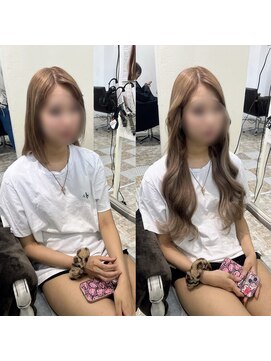 ハイエクステンション 京都駅前店(Hi-Extension) ラベンダーブラウン ★ mao_209