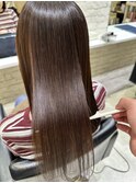 髪質改善サラサラプレミアム大人ガーリー韓国ロングAライン