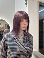 アプリ 南浦和(appri)&nbsp;ダブルカラー/ラベンダーベージュ/ボブ/浦和/南浦和45