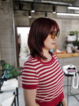 ダカー(dakah) ピンクブラウンとレイヤー