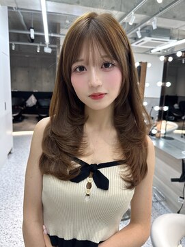 ロール 博多(Role) レイヤーカット小顔に見せるヘア/韓国ヘア/髪質改善/福岡/博多