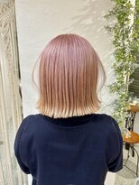 ロストシティ 横浜(LOST CITY)&nbsp;ボブ/ショート/ハイトーンカラー/ブリーチカラー/切りっぱなし